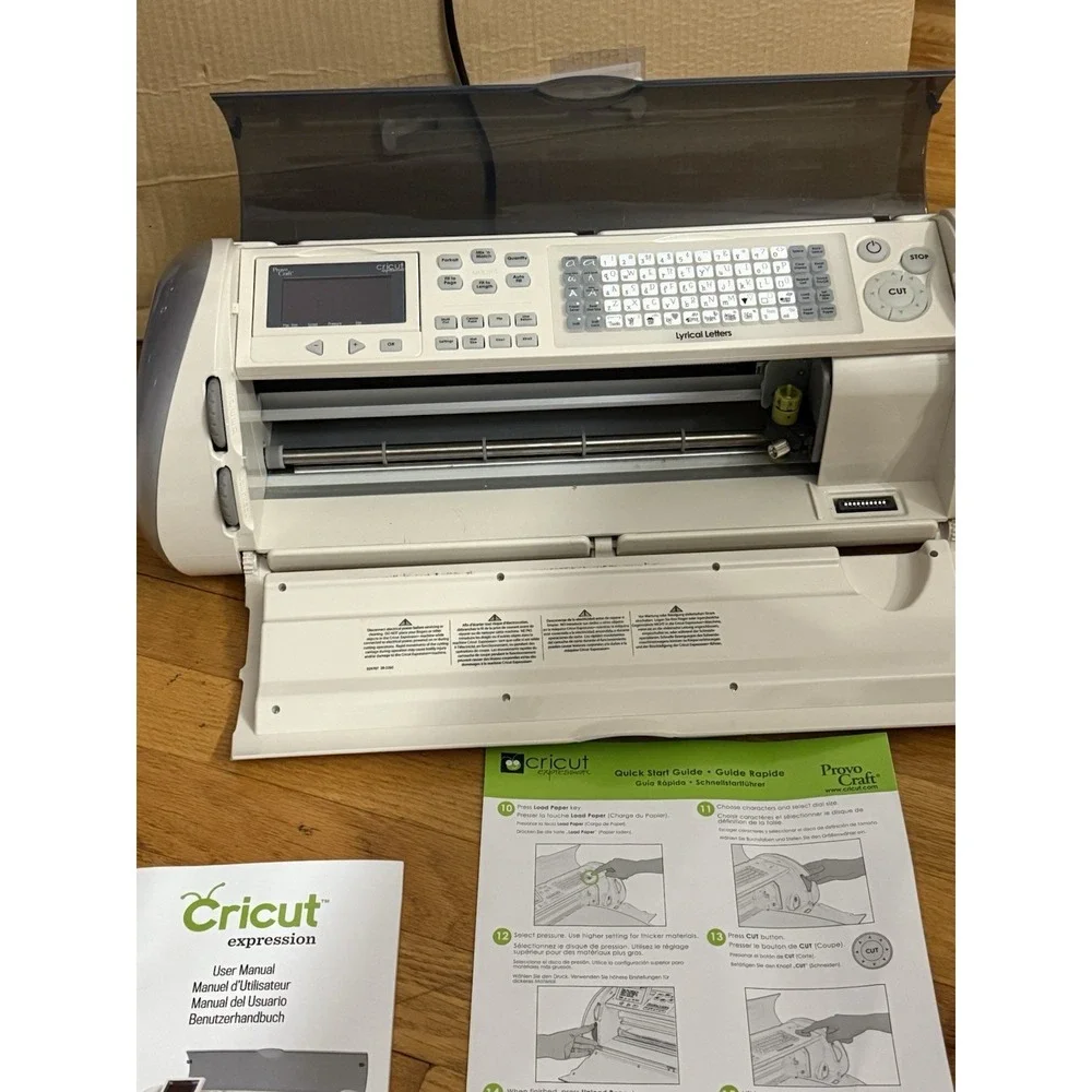 Cricut Expression Electronic Personal Cutting Machine And jukebox